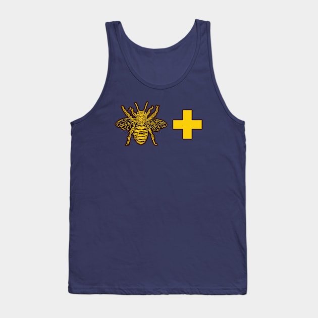 BEE POSITIVE Tank Top by House_Of_HaHa